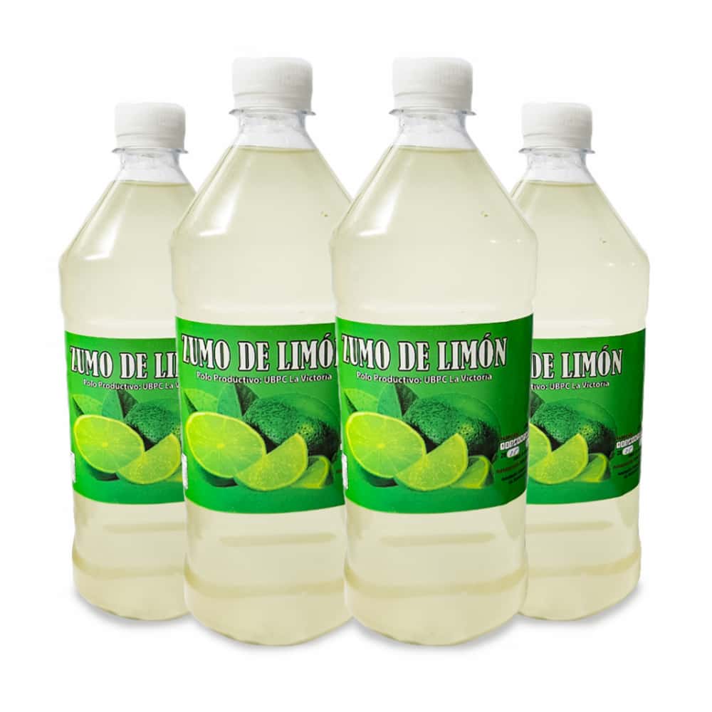 Zumo de limón (4 x 1 L) - Miniatura 1