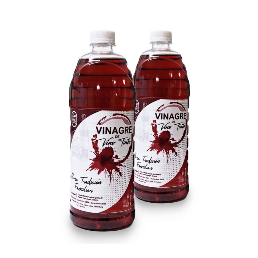 Vinagre de vino tinto Don Roy (2 x 1 L) - Miniatura 1