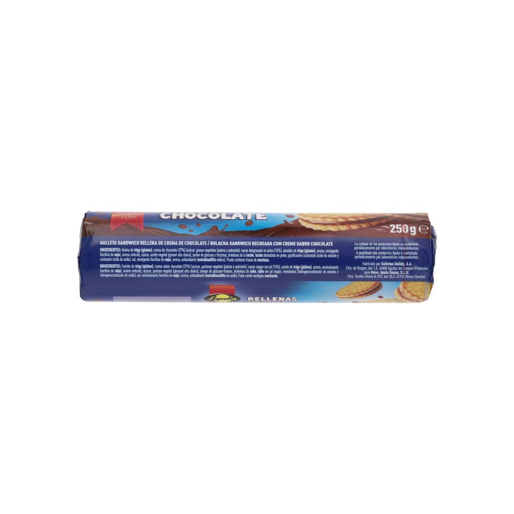 Galletas rellenas con crema de Chocolate Ayala (250 g / 8.82 oz) - Miniatura 3