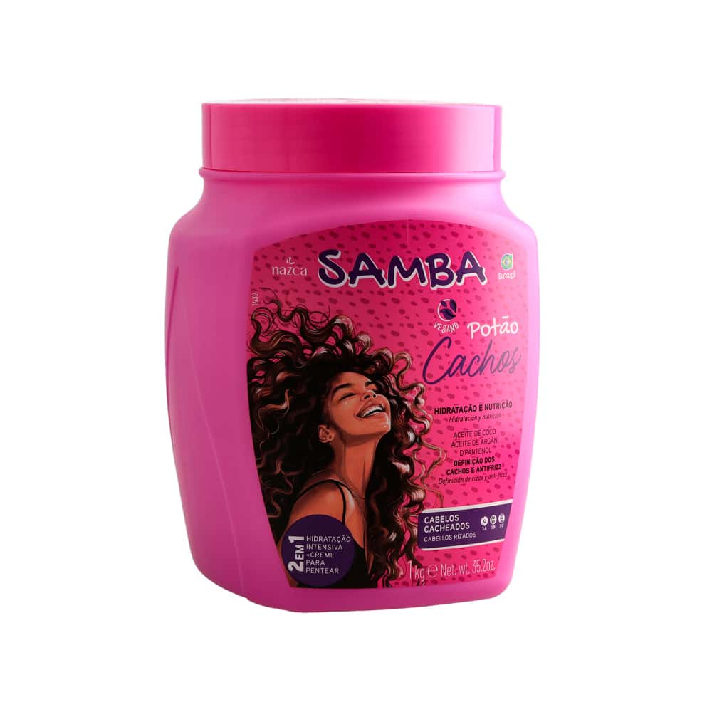 Tratamiento para el cabello 2 en 1 Potão Cachos Nazca Samba (1 kg / 2.2 lb) - Miniatura 2