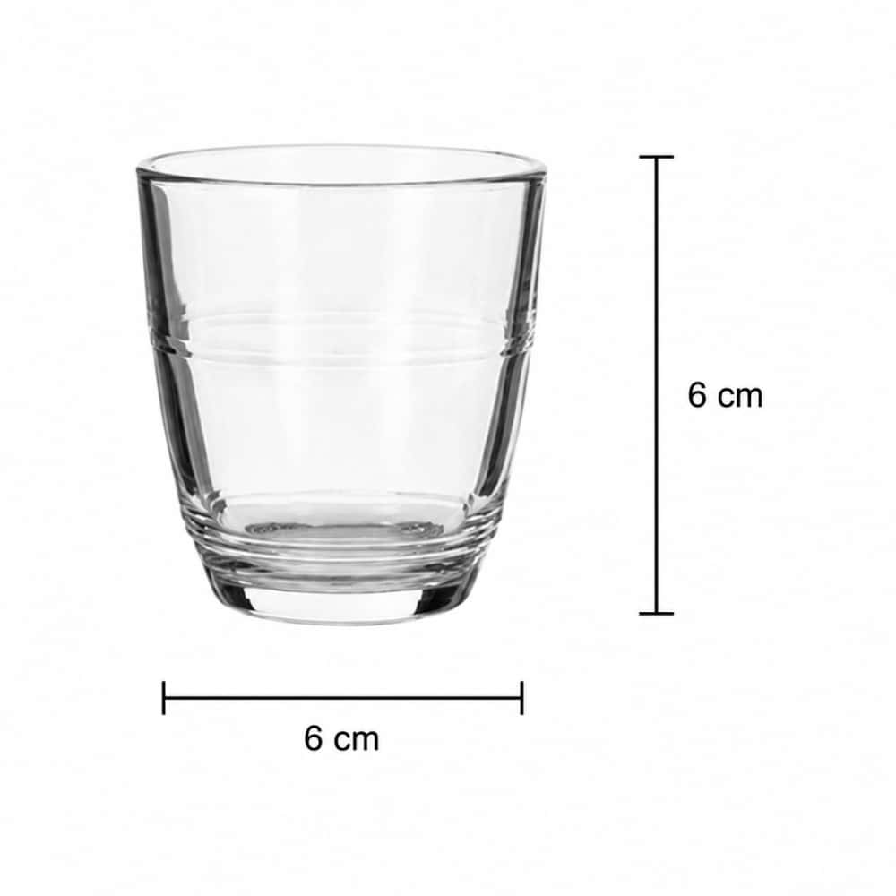Juego de 6 vasos cristal café 90 ml Alessandro - Miniatura 2