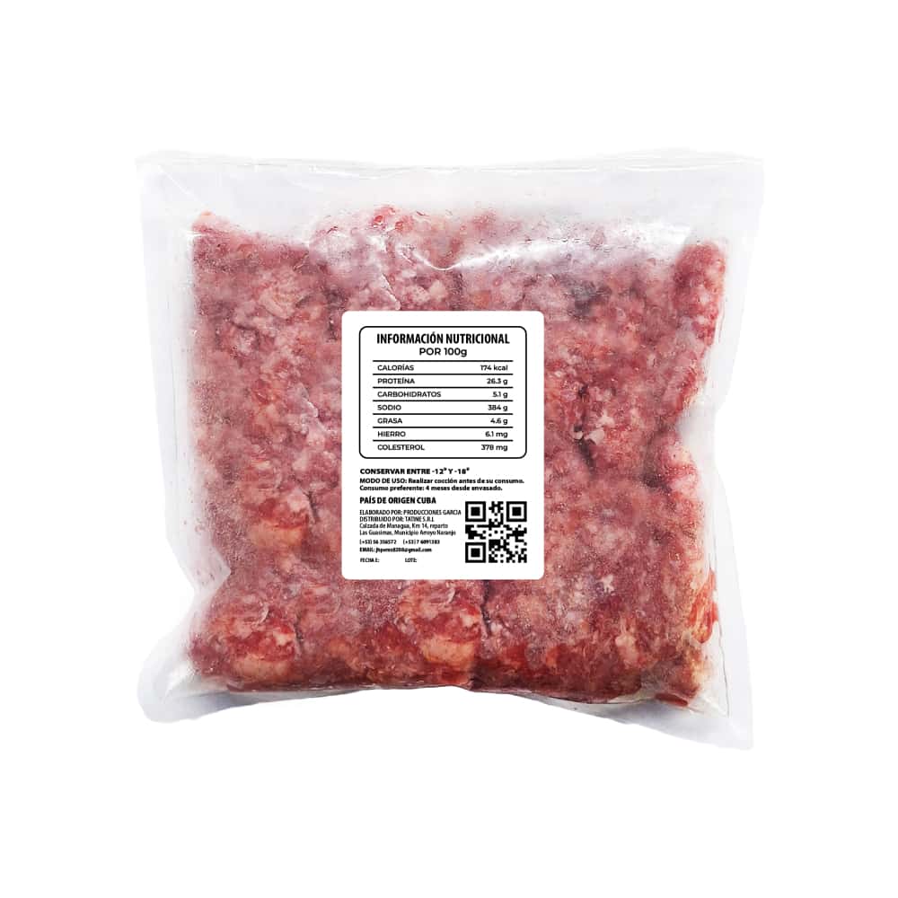 Picadillo de res de segunda LJD (2 x 1 kg / 2.2 lb) - Miniatura 3