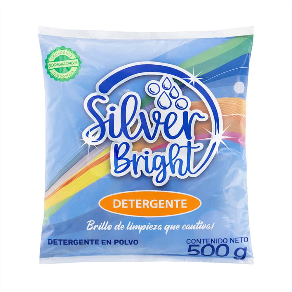 Detergente en polvo Silver Bright (500 g / 1.10 lb) - Miniatura 4