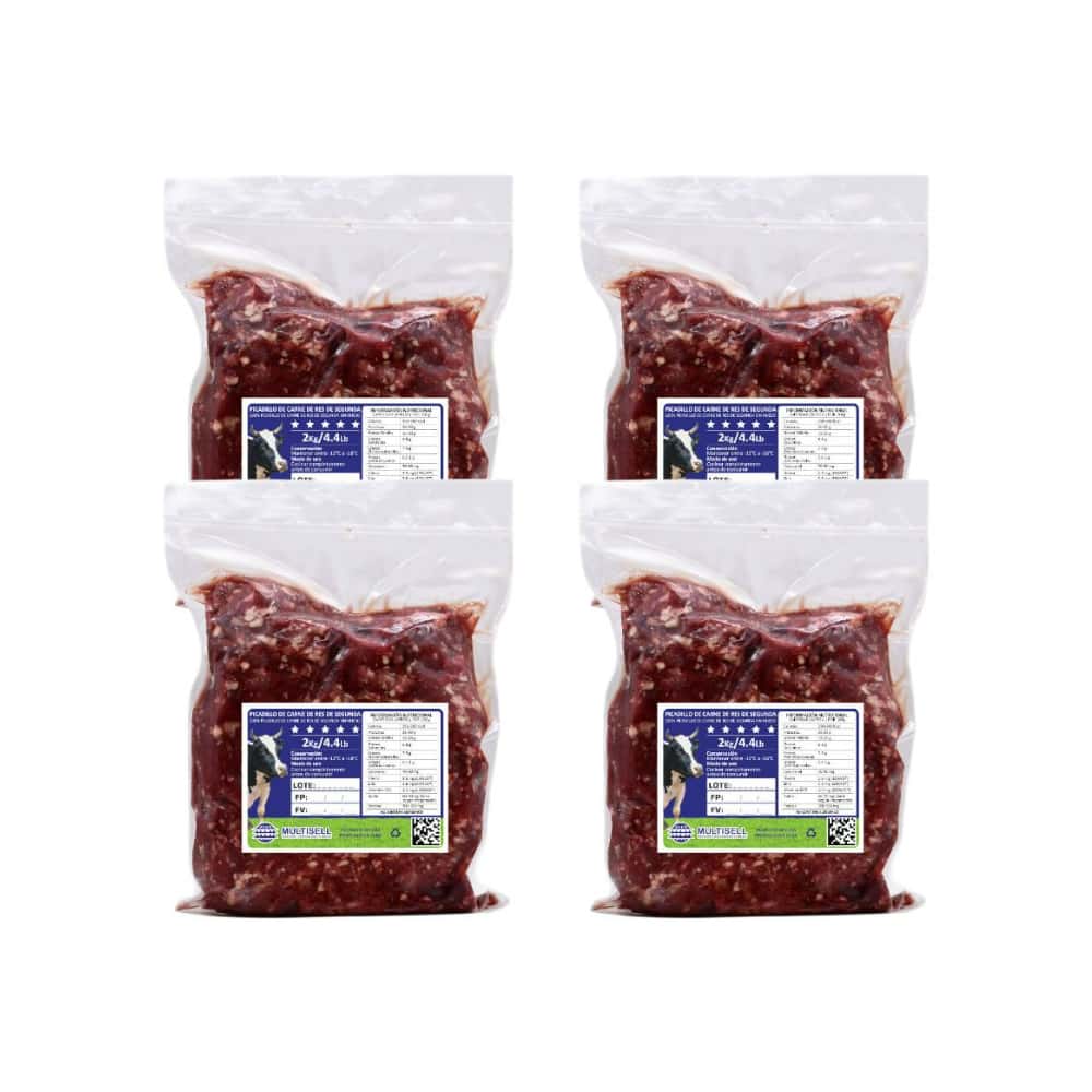 Picadillo de carne de res de segunda Multisell (4 x 2.00 kg / 4.4 lb) - Miniatura 1