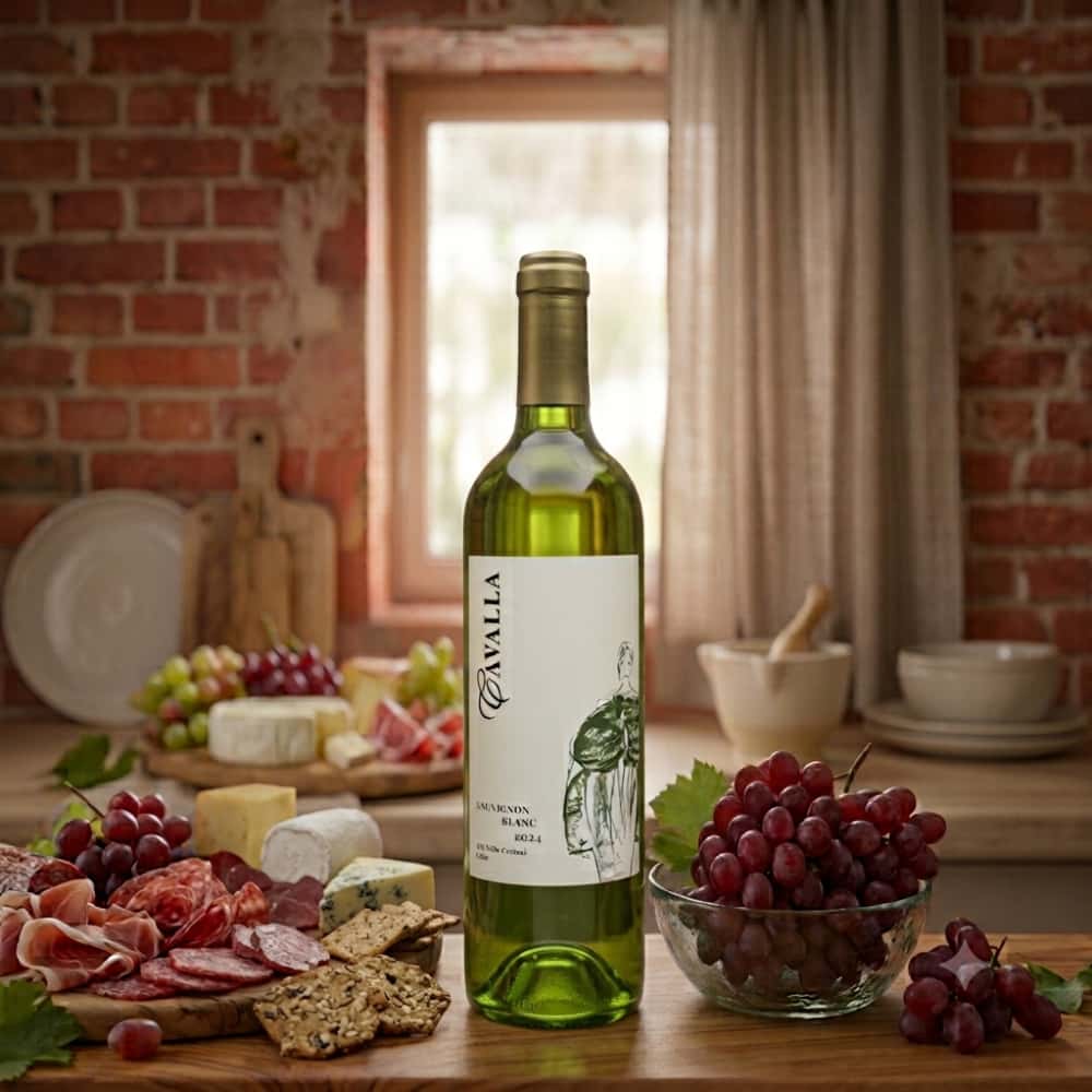 Vino blanco Sauvignon Cavalla (750 ml) - Miniatura 4