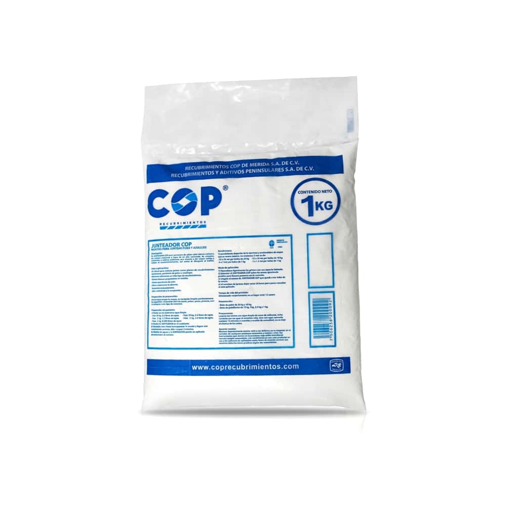 Cemento junteador blanco COP (1 kg / 2.2 lb) - Miniatura 2