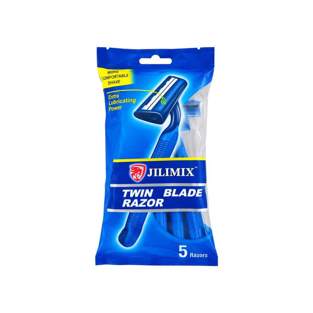 Máquinas de afeitar desechables de 2 hojas Jilimix Twin Blade (5 U) - Miniatura 1