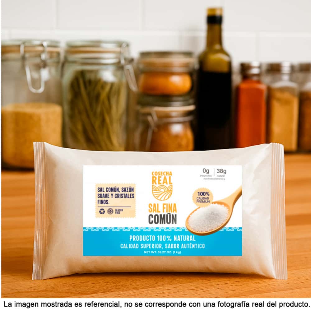 Sal fina común Cosecha Real (5 x 1 kg / 2.2 lb) - Miniatura 5
