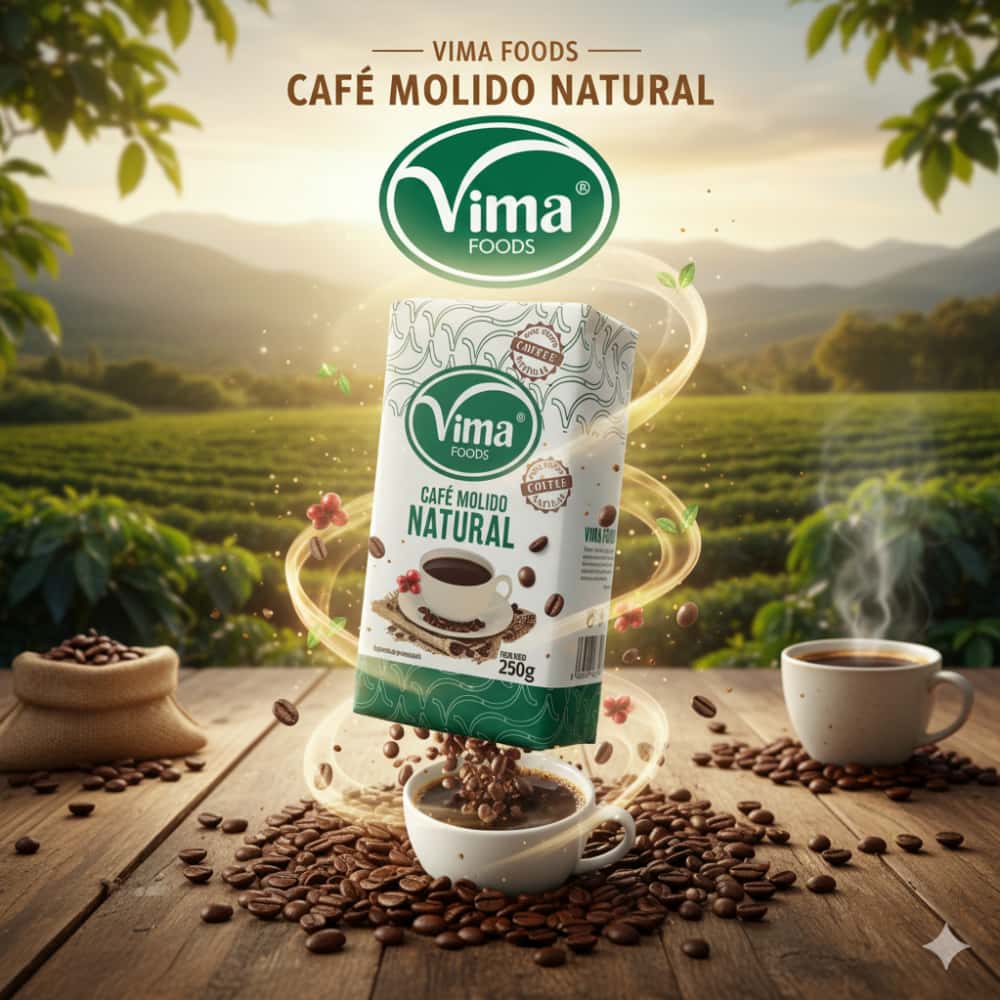Café molido natural Vima Foods (250 g / 8.81 oz) - Miniatura 5