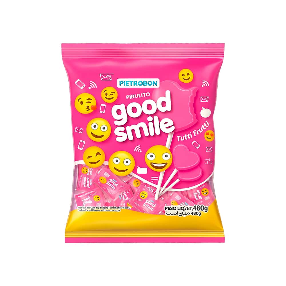 Chupetines sabor tutti frutti Good Smile Pietrobon (480 g / 1.06 lb) - Miniatura 1
