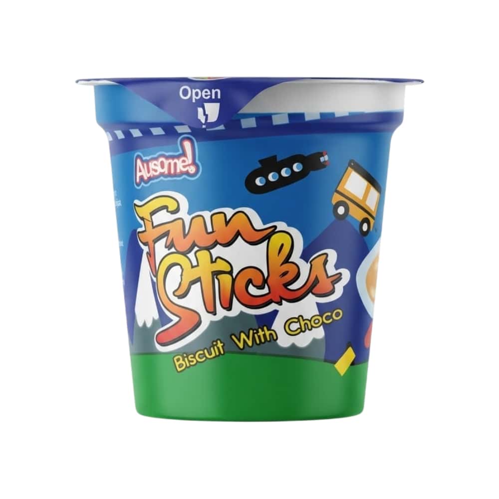Galletas Fun Sticks con chocolate Ausome (17 g / 0.6 oz) - Miniatura 1