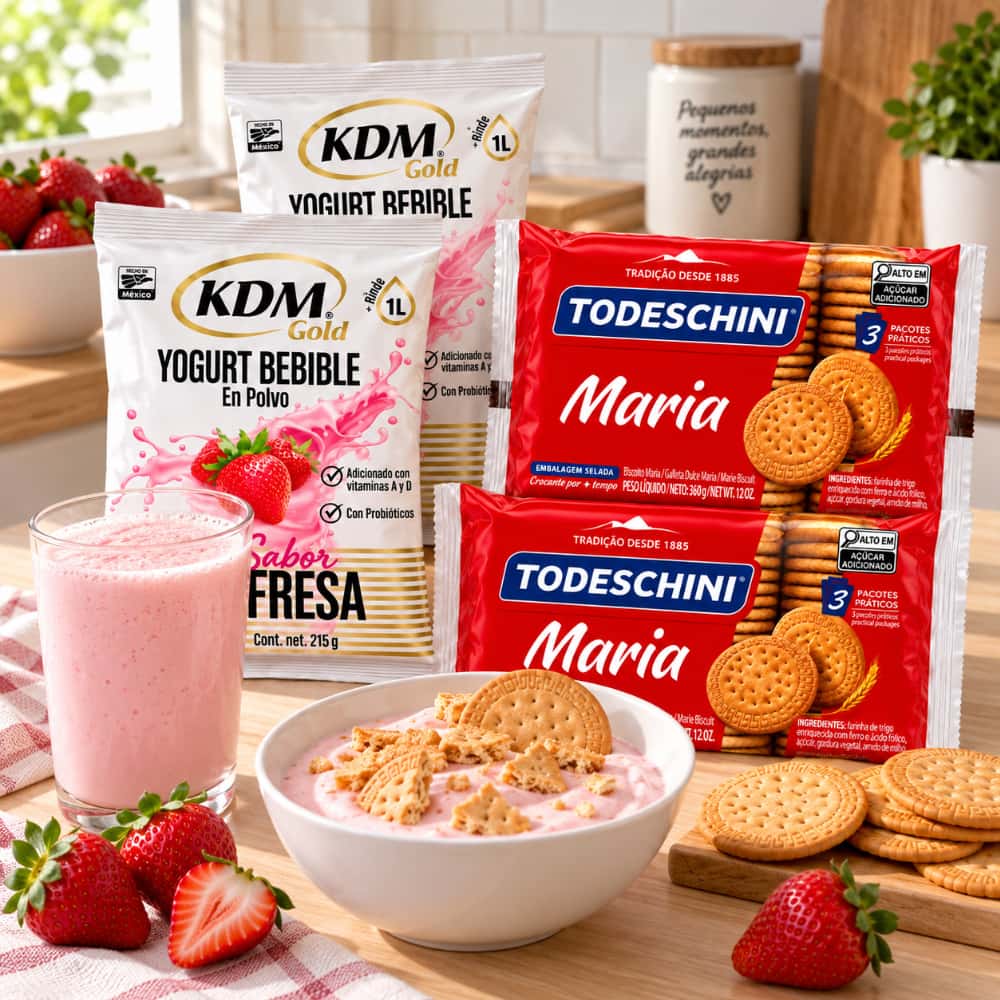 Galletas marias + yogurt bebible 2 - Miniatura 2