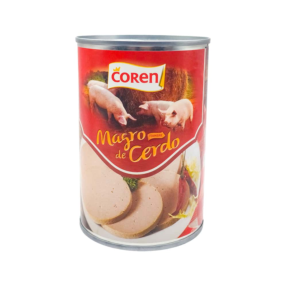 Carne enlatada - fiambre magro de cerdo COREN (415 g / 14.6 oz) - Miniatura 6