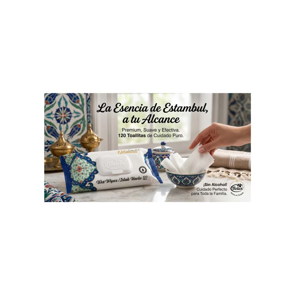 Toallitas húmedas Estambul Belux (120 U) - Miniatura 4