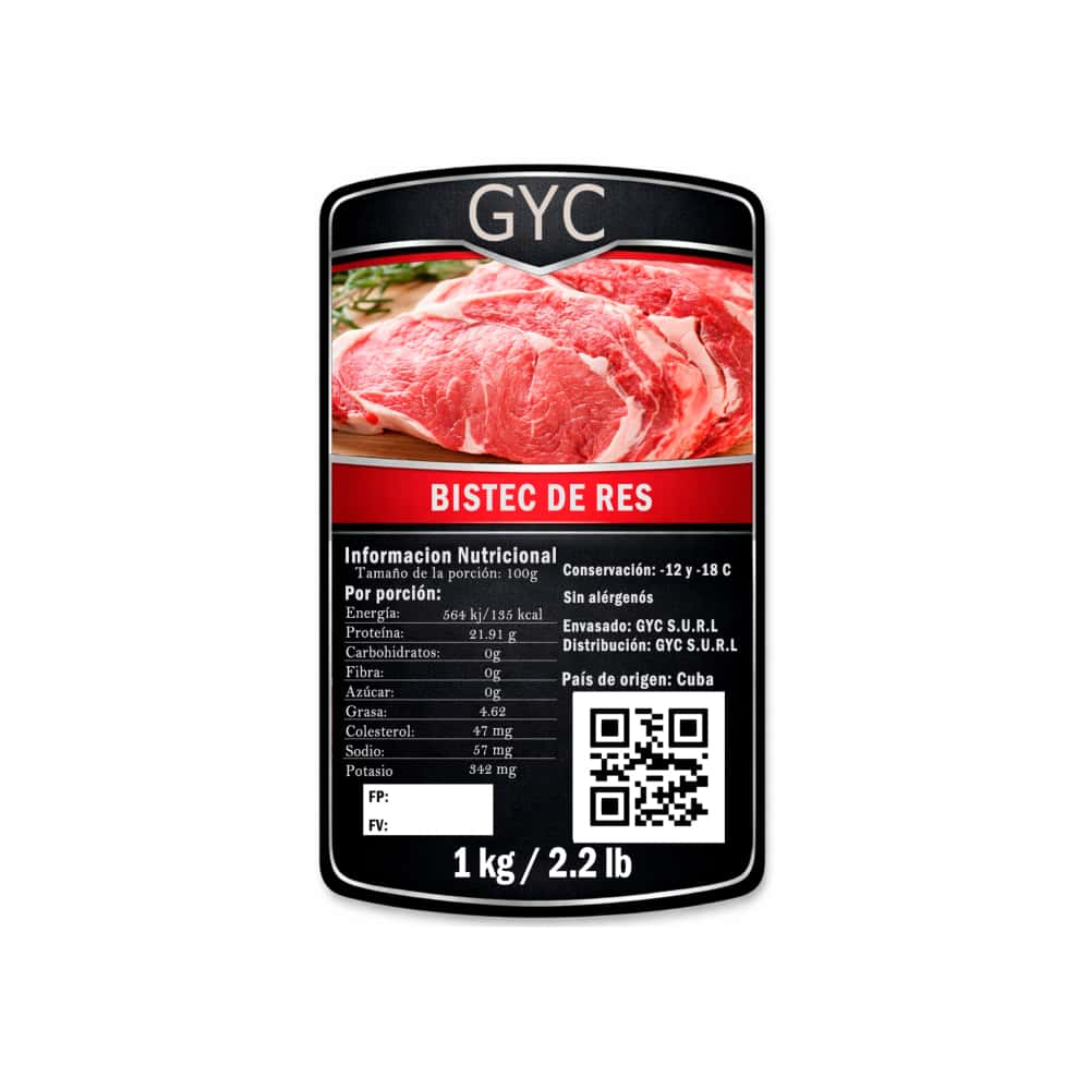 Bistec de res GYC (1 kg / 2.2 lb) - Miniatura 3