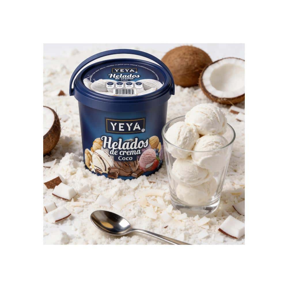Helado de crema sabor a coco YEYA (500 ml) - Miniatura 4