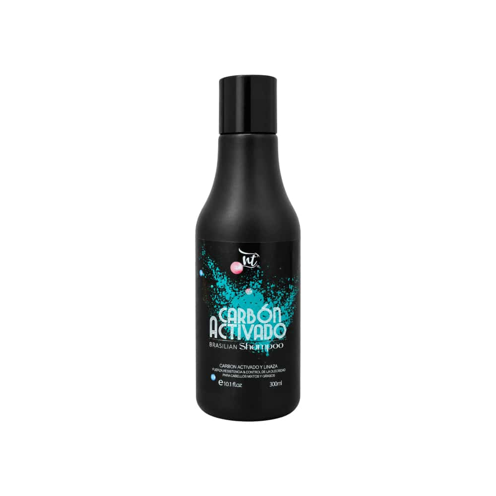 Champú de carbón activado y linaza NT (300 ml / 10.1 oz) - Miniatura 1