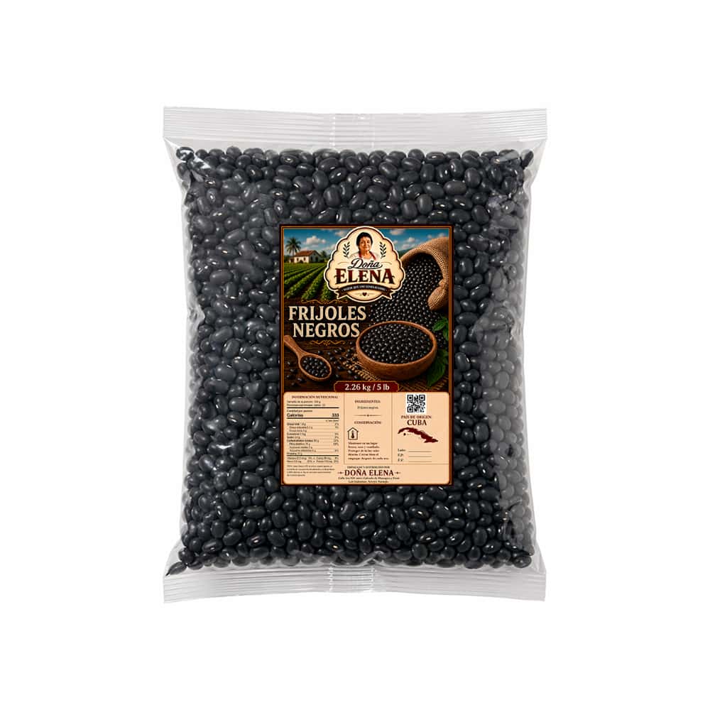 Frijoles negros Doña Elena (2.26 kg / 5 lb) - Miniatura 1