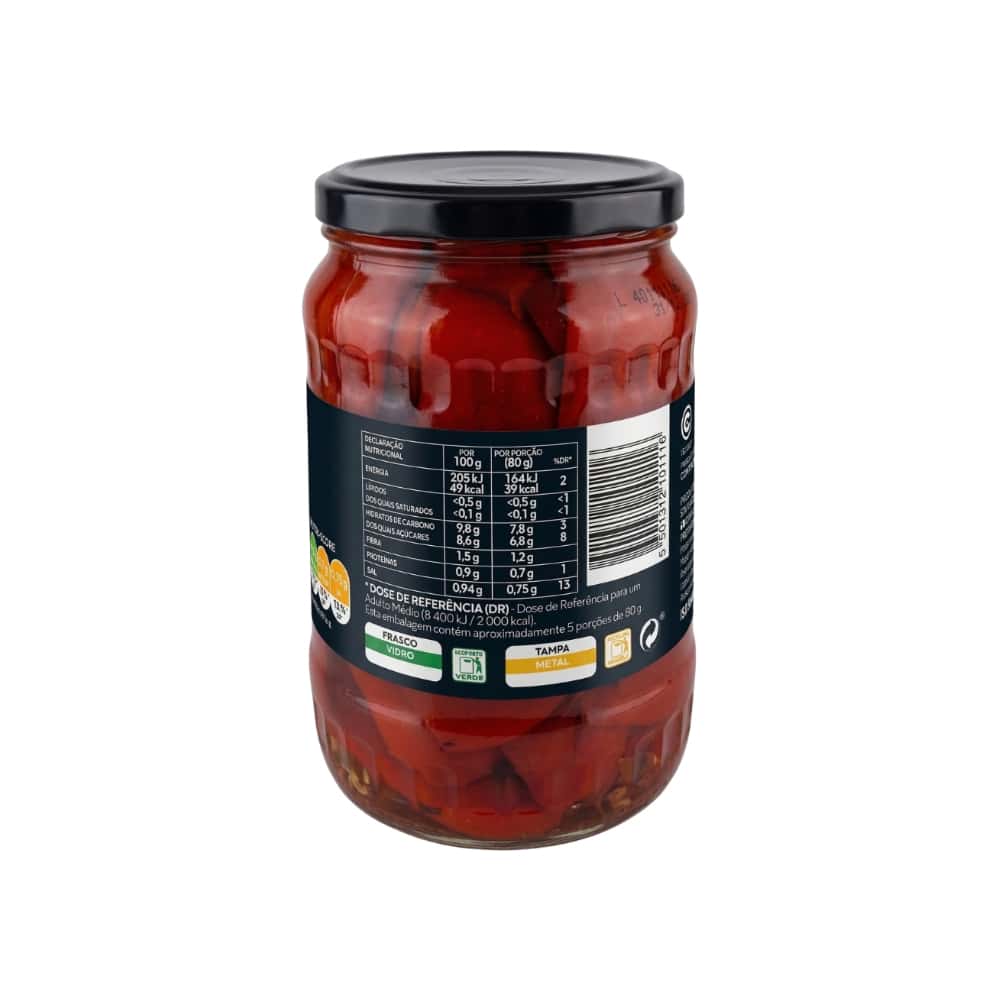 Pimientos del piquillo Continente (680 g / 1.5 lb) - Miniatura 2