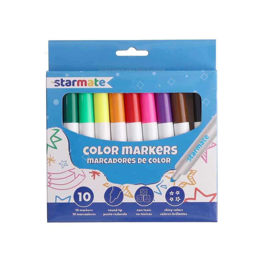 Juego de 10 plumones Starmate - Miniatura 1