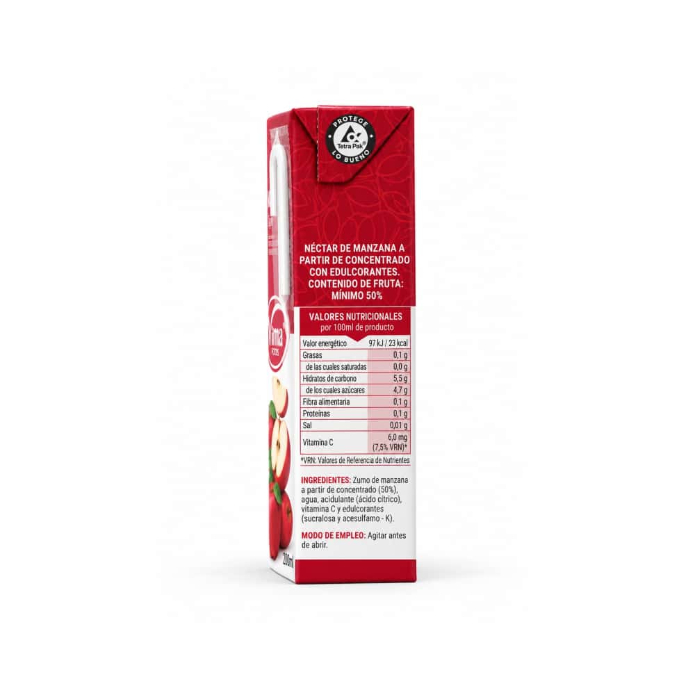 Néctar de manzana Vima Foods (6 x 200 ml) - Miniatura 4