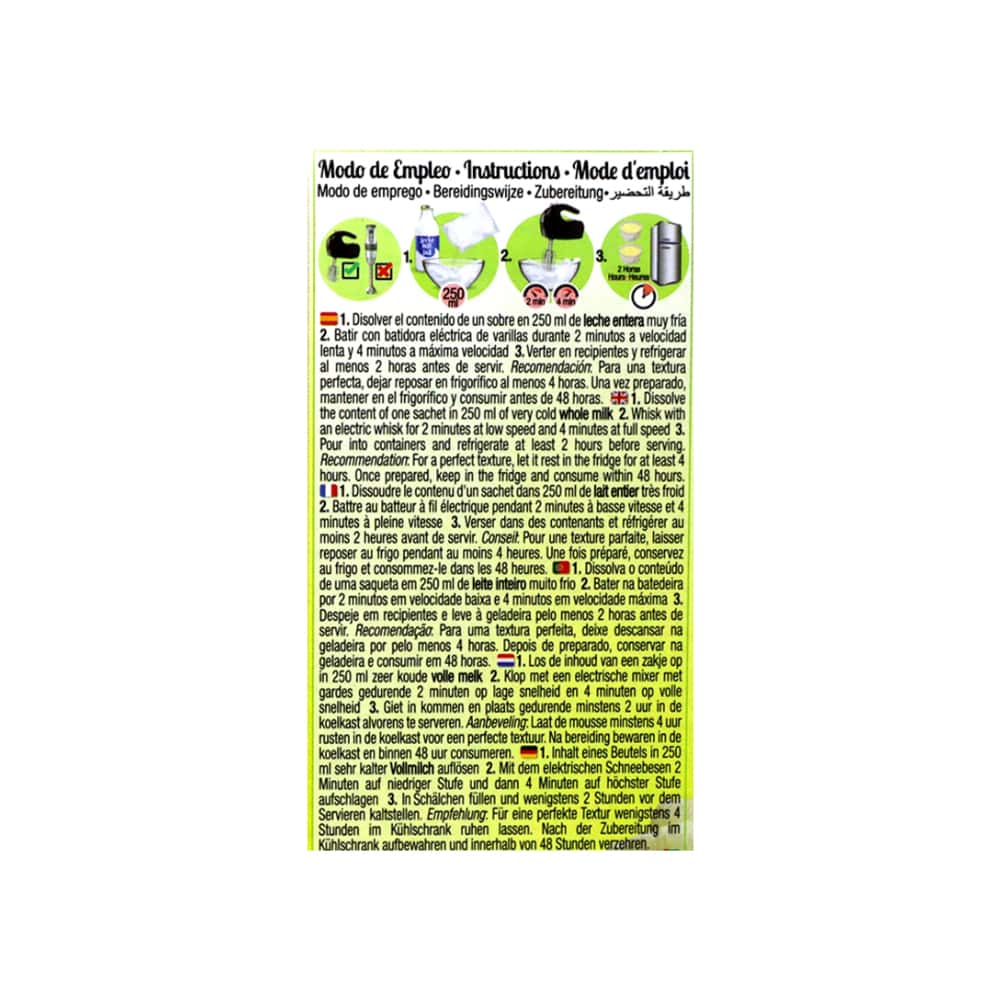 Mousse sabor limón Calnort (130 g / 4.59 oz) - Miniatura 2