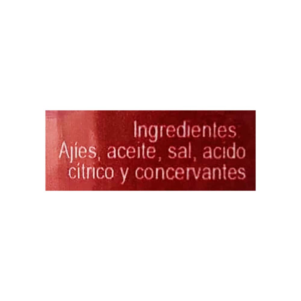 Ají cachucha molido con aceite El Roble (500 g / 1.1 lb) - Miniatura 2