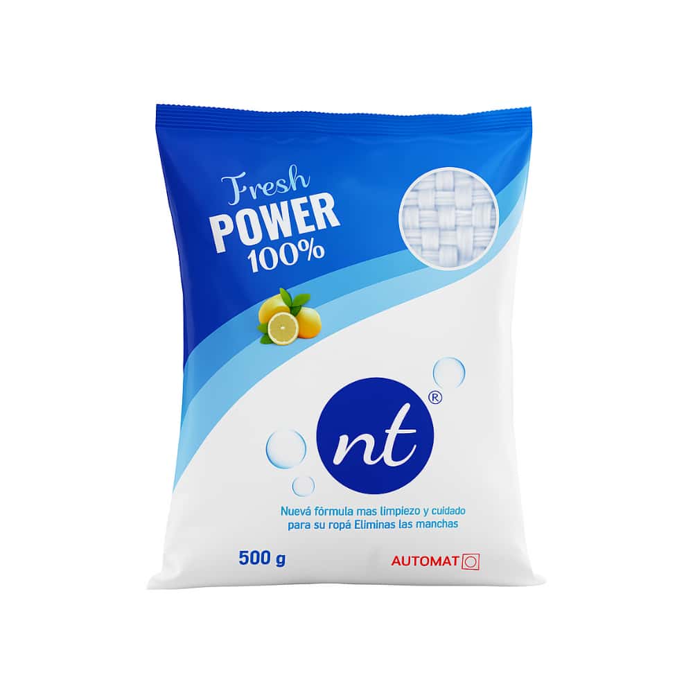 Detergente en polvo con aroma a limón Nt (500 g / 1.1 lb) - Miniatura 1