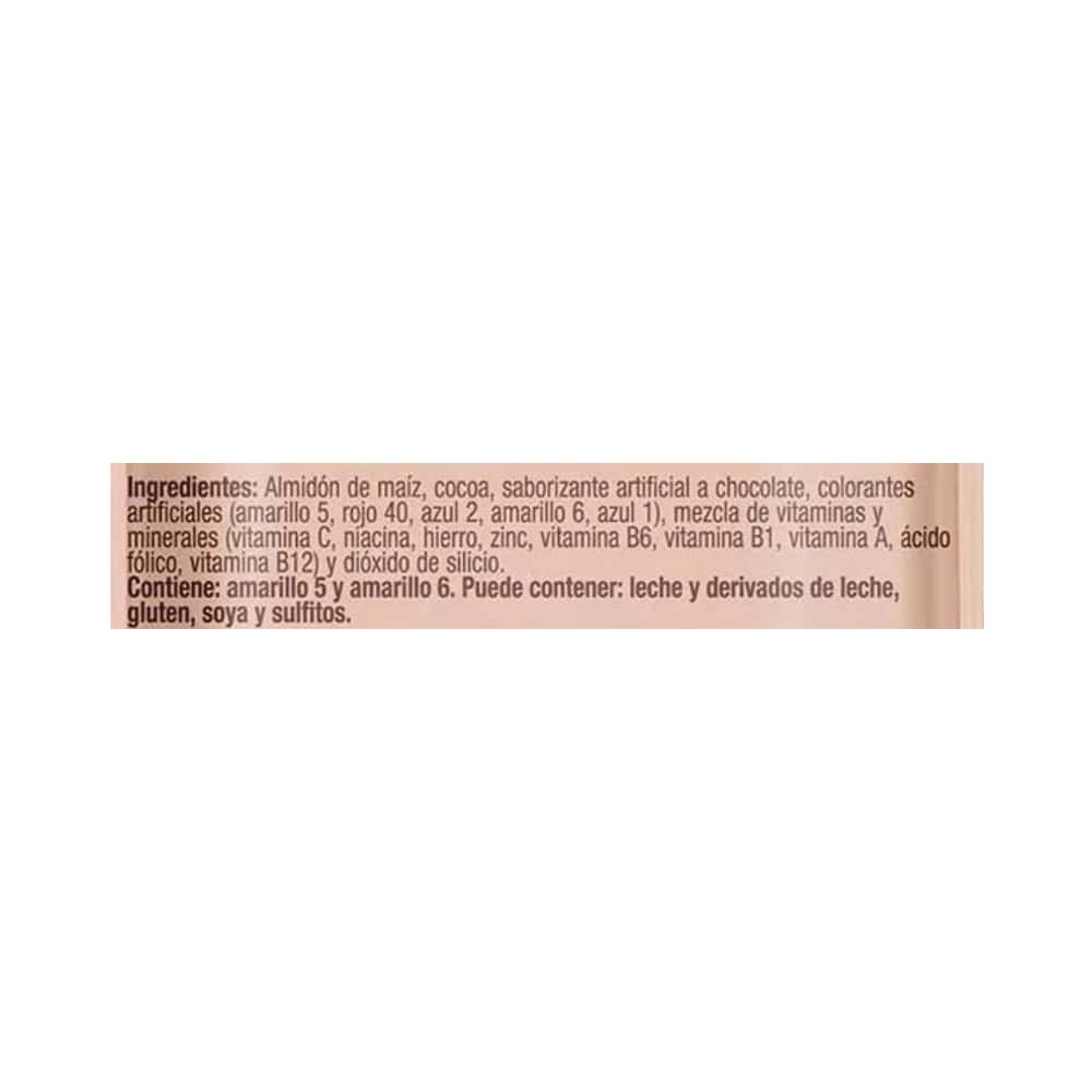Polvo para preparar atole sabor chocolate, fortificado con vitaminas y minerales Zuko (44 g / 1.55 oz) - Miniatura 2