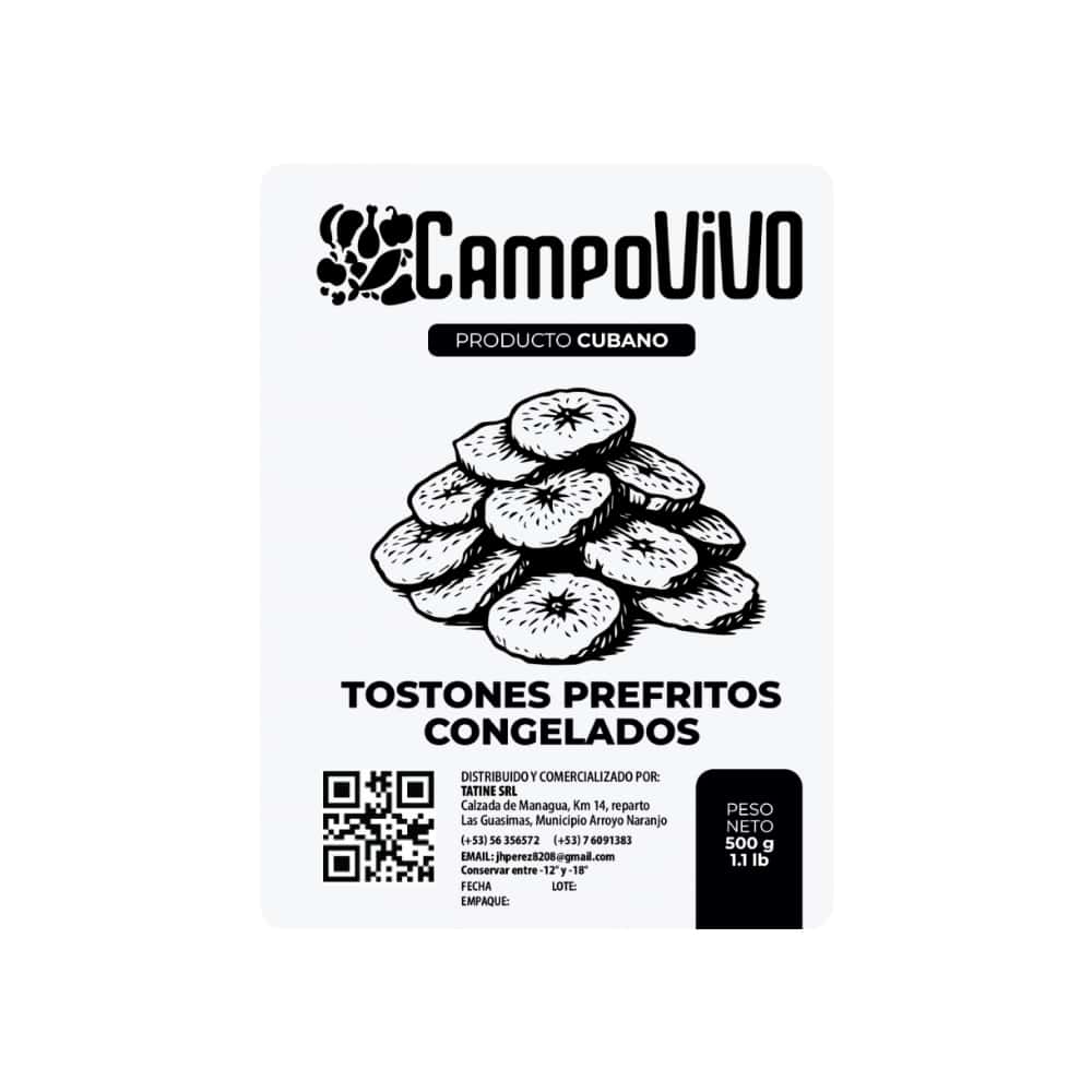 Tostones prefritos congelados Campo Vivo (4 x 500 g / 1.1 lb) - Miniatura 3