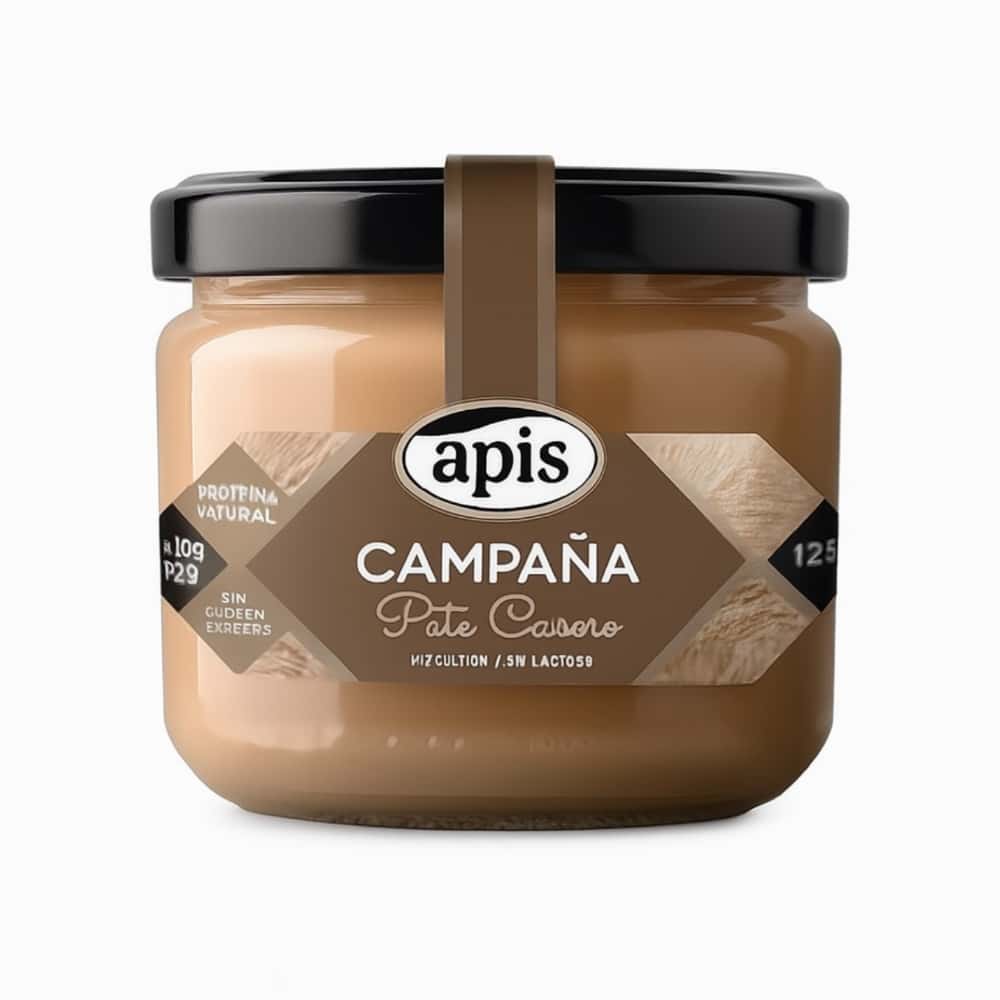 Paté casero de hígado a la campaña Apis (125 g / 4.41 oz) - Miniatura 1