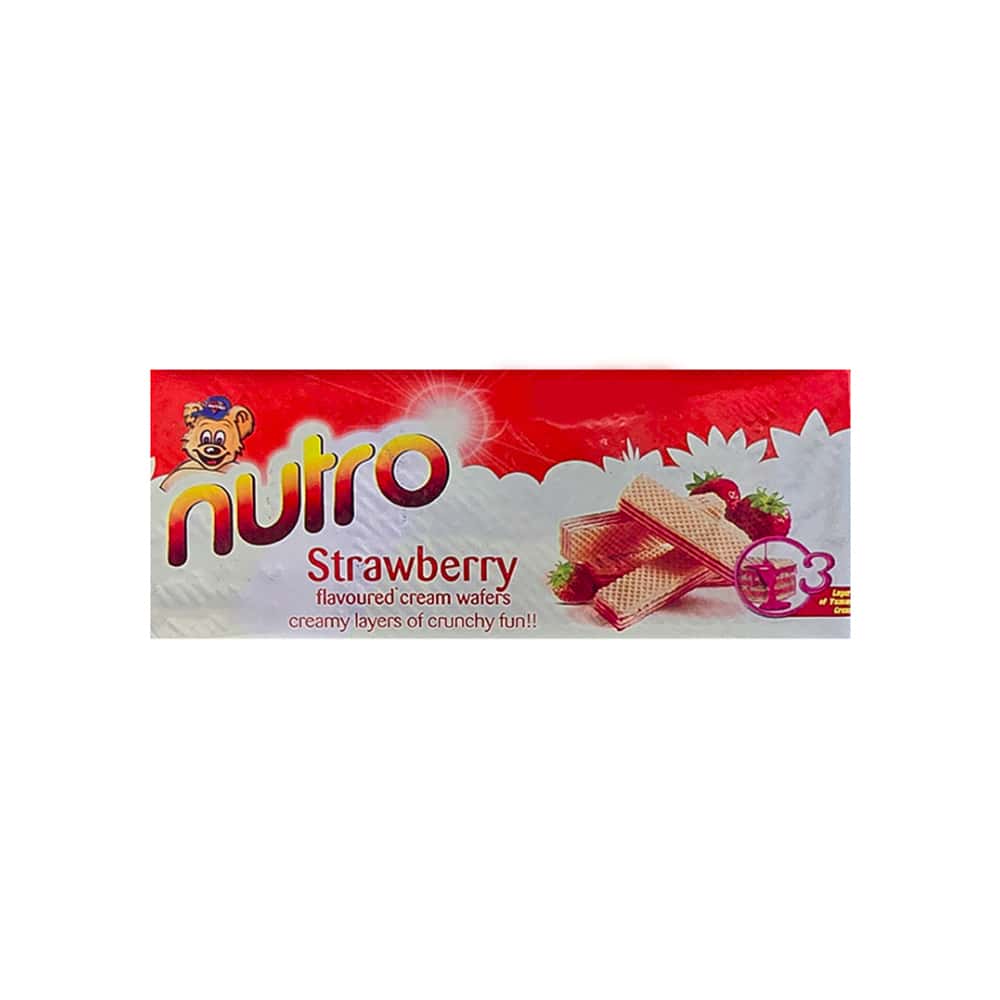 Sorbeto de crema con sabor a fresa Nutro (108 g / 3.80 oz) - Miniatura 1