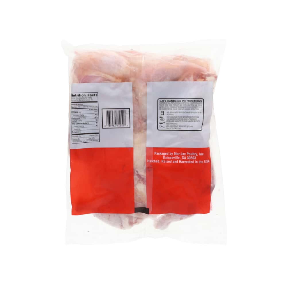 Cuartos traseros de pollo Mar Jac (2 x 4.54 kg / 10 lb) - Miniatura 3