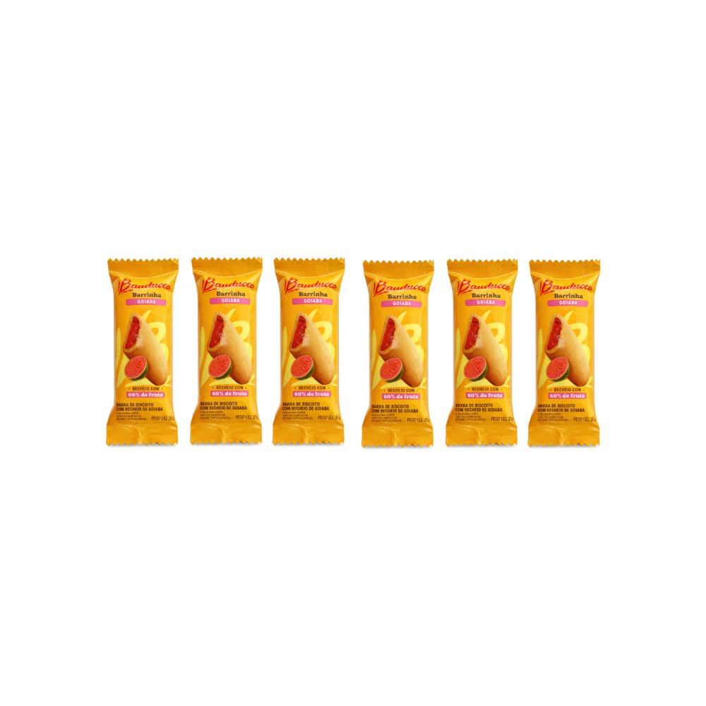 Bizcocho con relleno a sabor guayaba Bauducco (6 x 30 g / 1.05 oz) - Miniatura 1