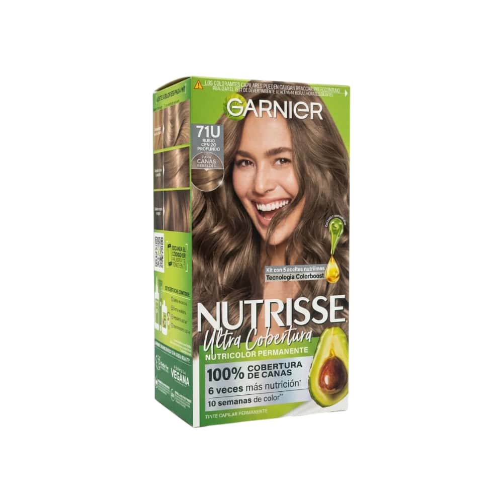 Tinte No.71U rubio cenizo profundo Nutrisse Garnier - Miniatura 1