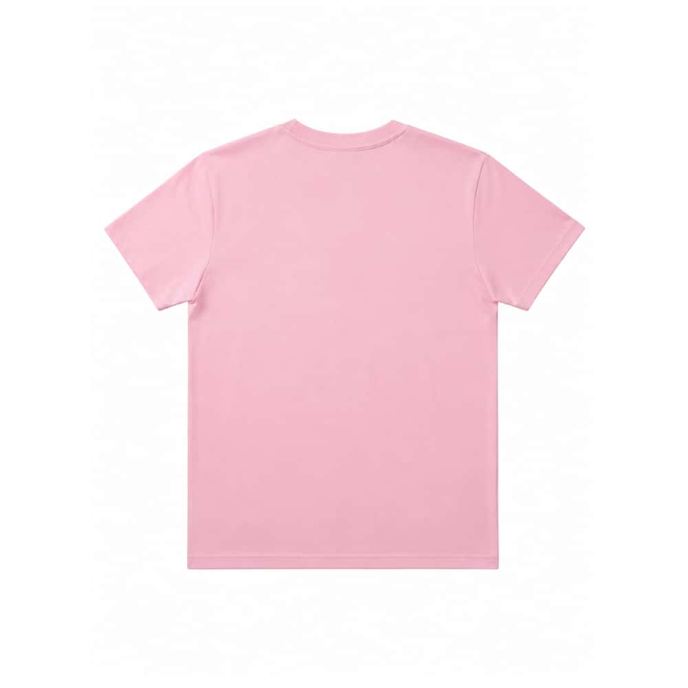 Camiseta de cuello redondo rosado de algodón para hombre Torbex (Talla XL) - Miniatura 2