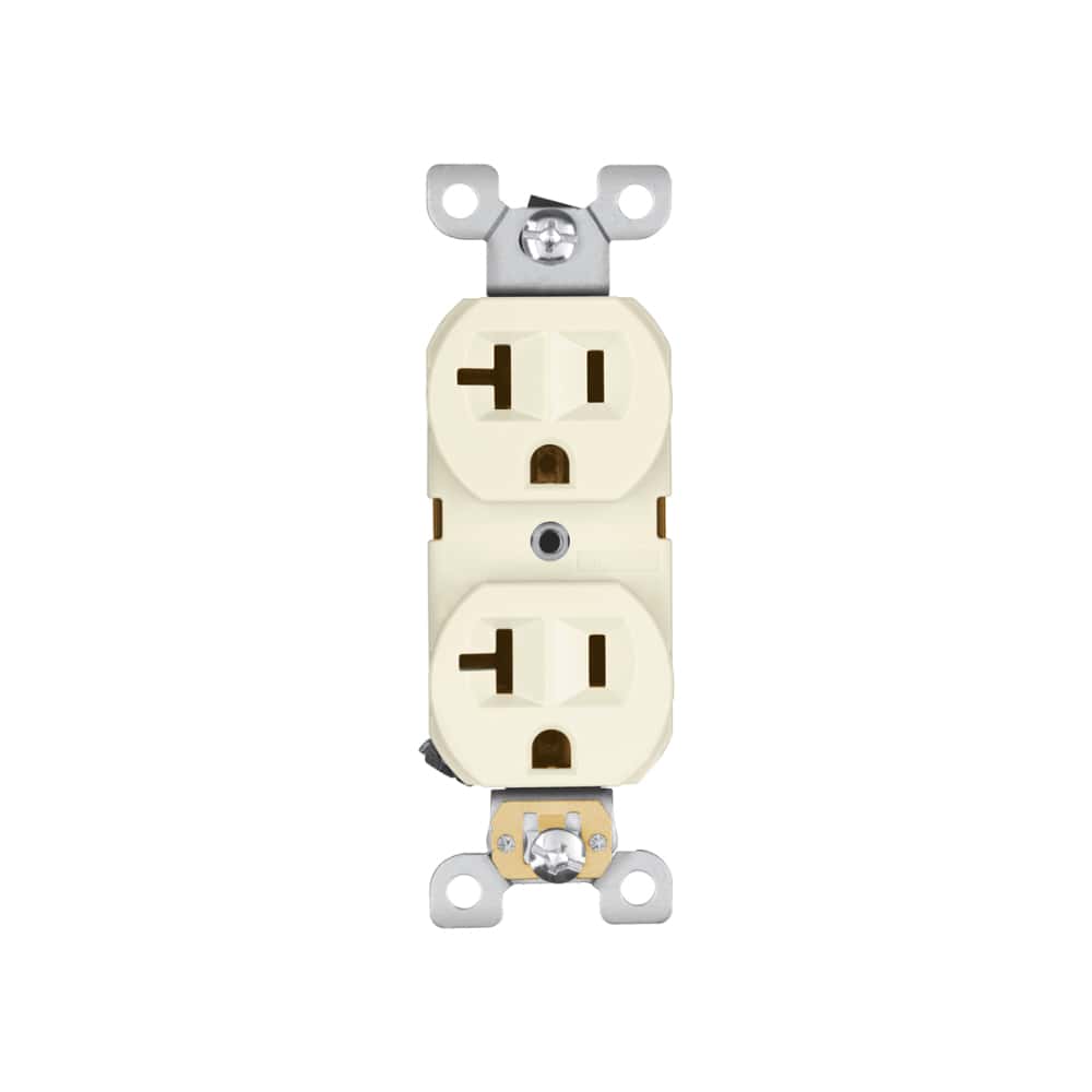 Tomacorriente doble 127 V / 20 A Volteck (1 U) - Miniatura 1