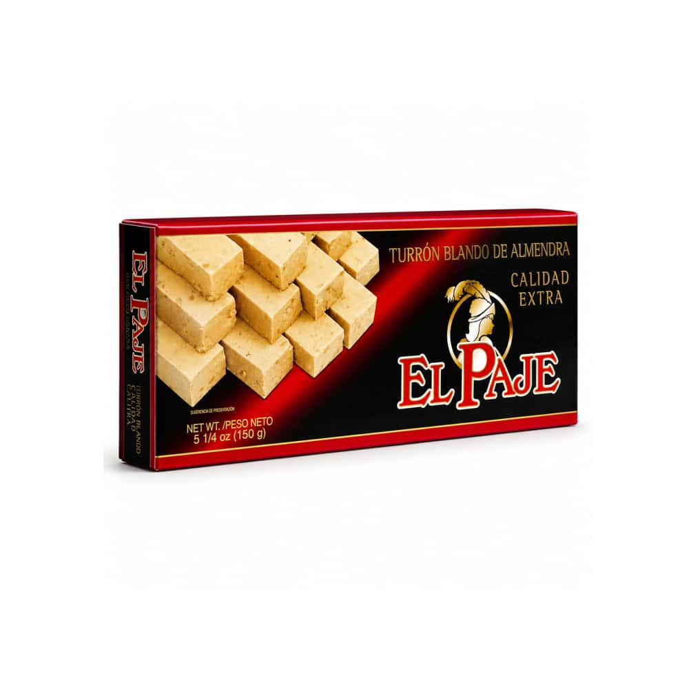 Turrón blando de almendra de calidad extra El Paje (150 g / 5.29 oz) - Miniatura 1