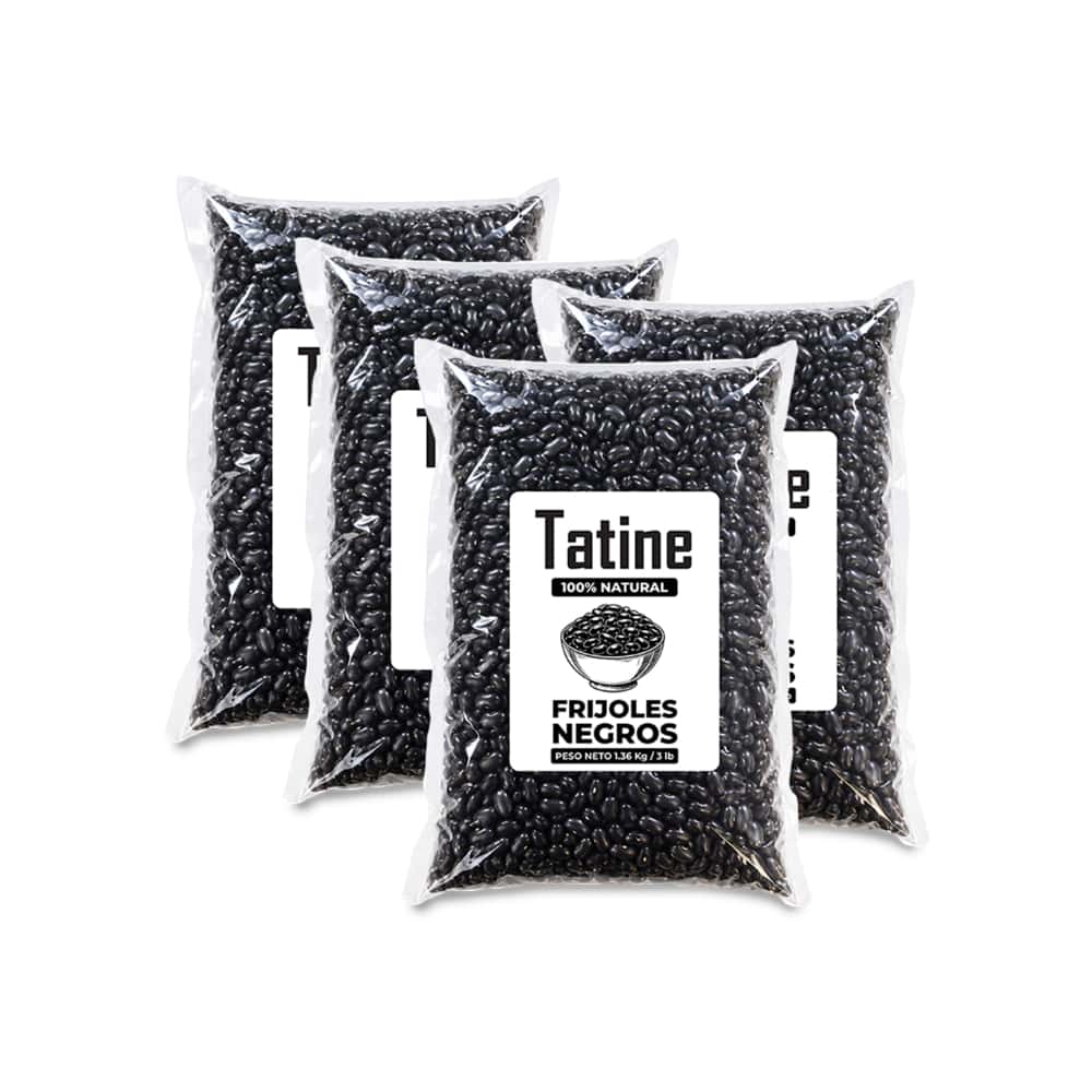 Frijoles negros Tatine (4 x 1.36 kg / 3 lb) - Miniatura 1