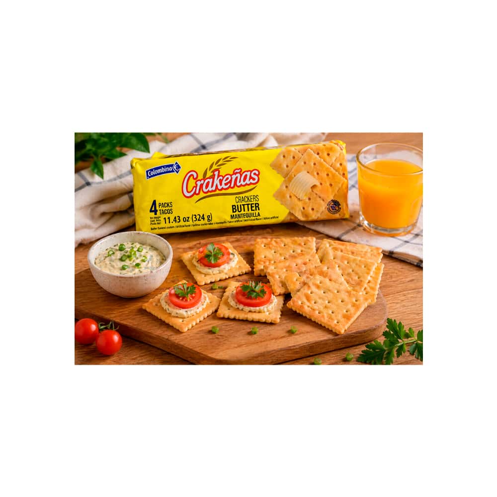 Galletas sabor a mantequilla Crakeñas (324 g / 11.43 oz) - Miniatura 5