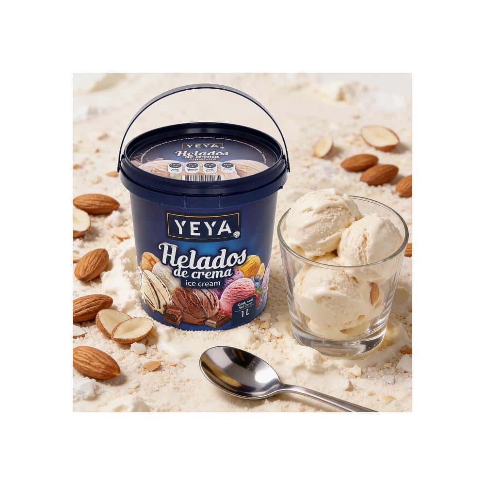 Helado de crema sabor a almendra (1 L) - Miniatura 4