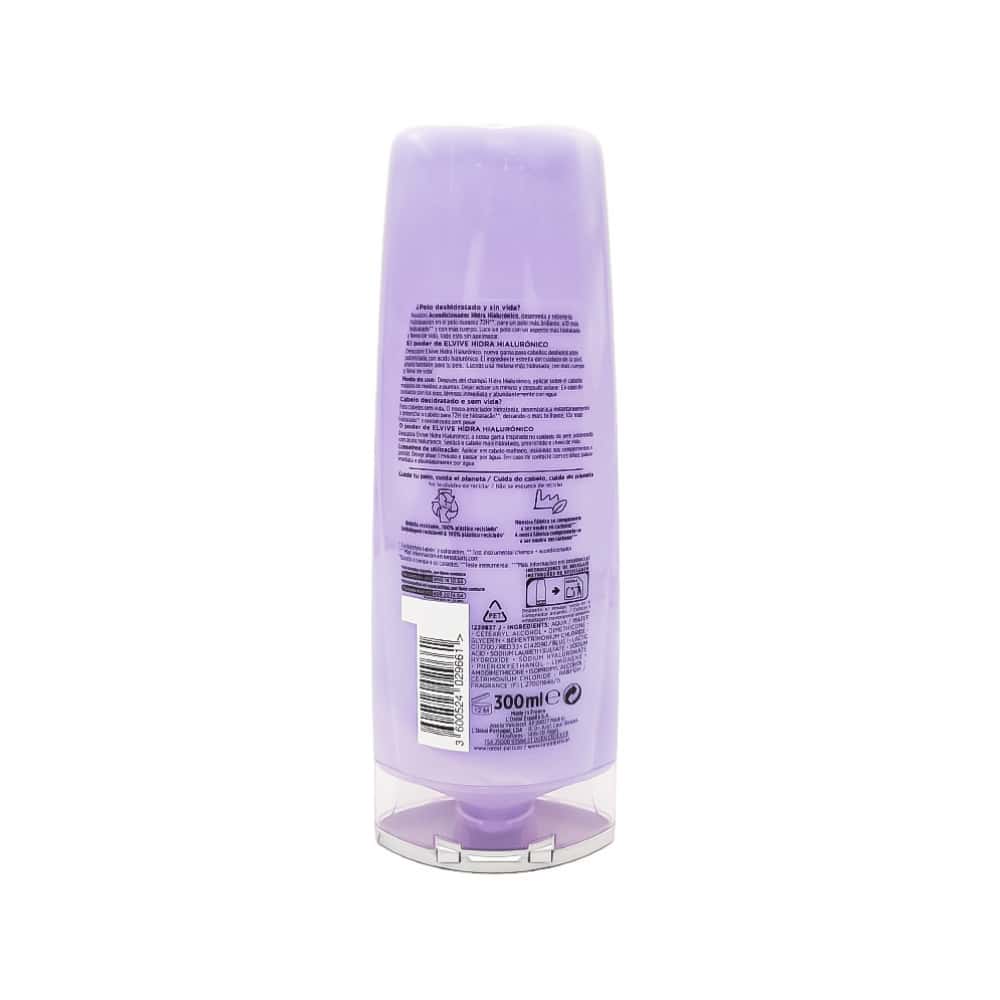 Acondicionador de hidratación Elvive L'Oréal Paris (300 ml) - Miniatura 2