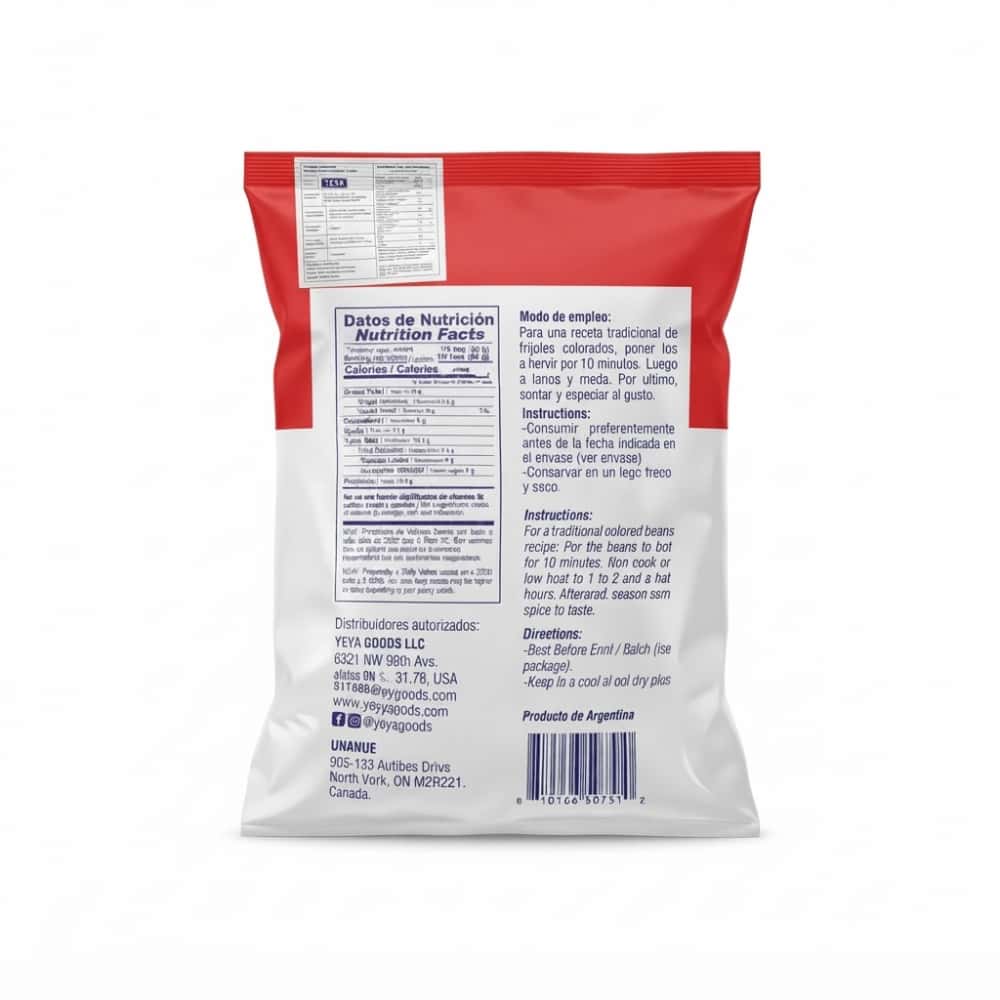 Frijoles colorados YEYA (10 kg / 22 lb) - Miniatura 2