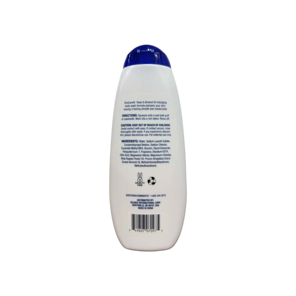 Gel de baño con aceite de rosa y almendra para una piel suave XtraCare (500 ml) - Miniatura 2