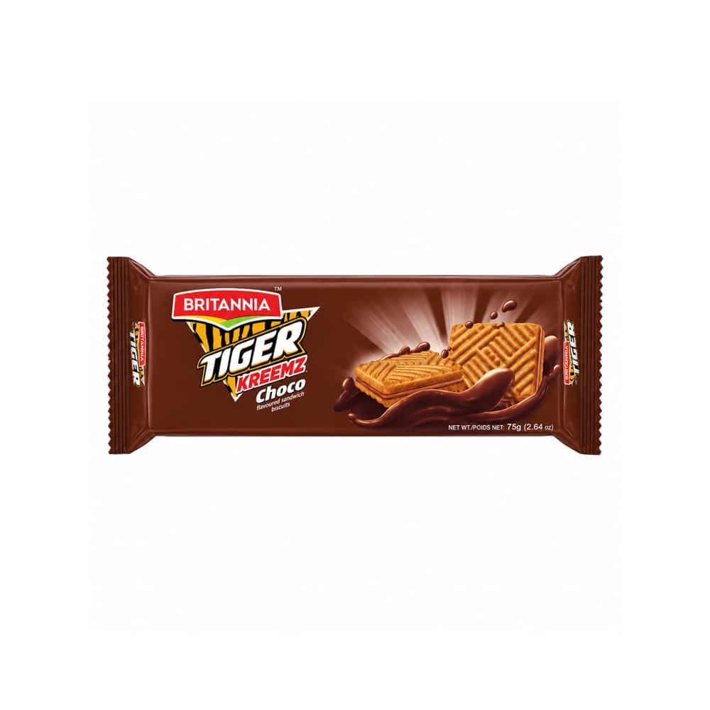 Galletas sándwich con crema sabor chocolate Britannia Tiger (75 g / 2.64 oz) - Miniatura 1