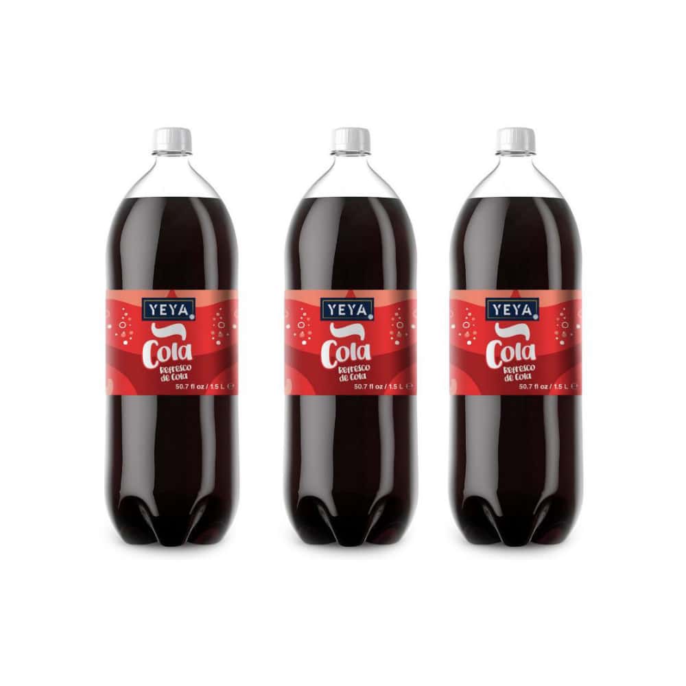 Refresco gaseado de cola YEYA (3 x 1.5 L / 50.7 fl oz) - Miniatura 1
