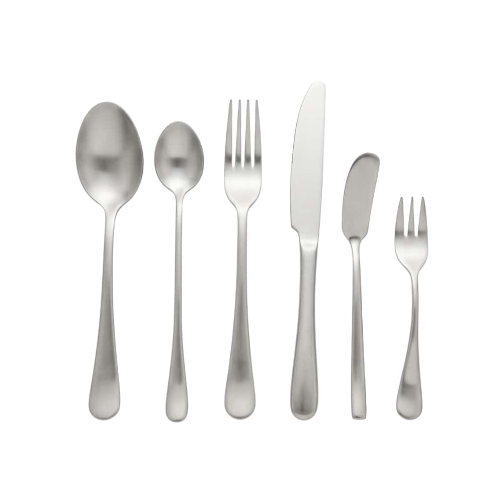 Set de 6 piezas de cubiertos de acero inoxidable Alat Makan - Miniatura 2