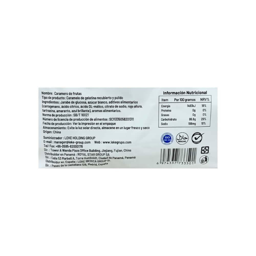 Caramelo de frutas de cuatro sabores Sabrosísimo (438 g / 15.4 oz) - Miniatura 2