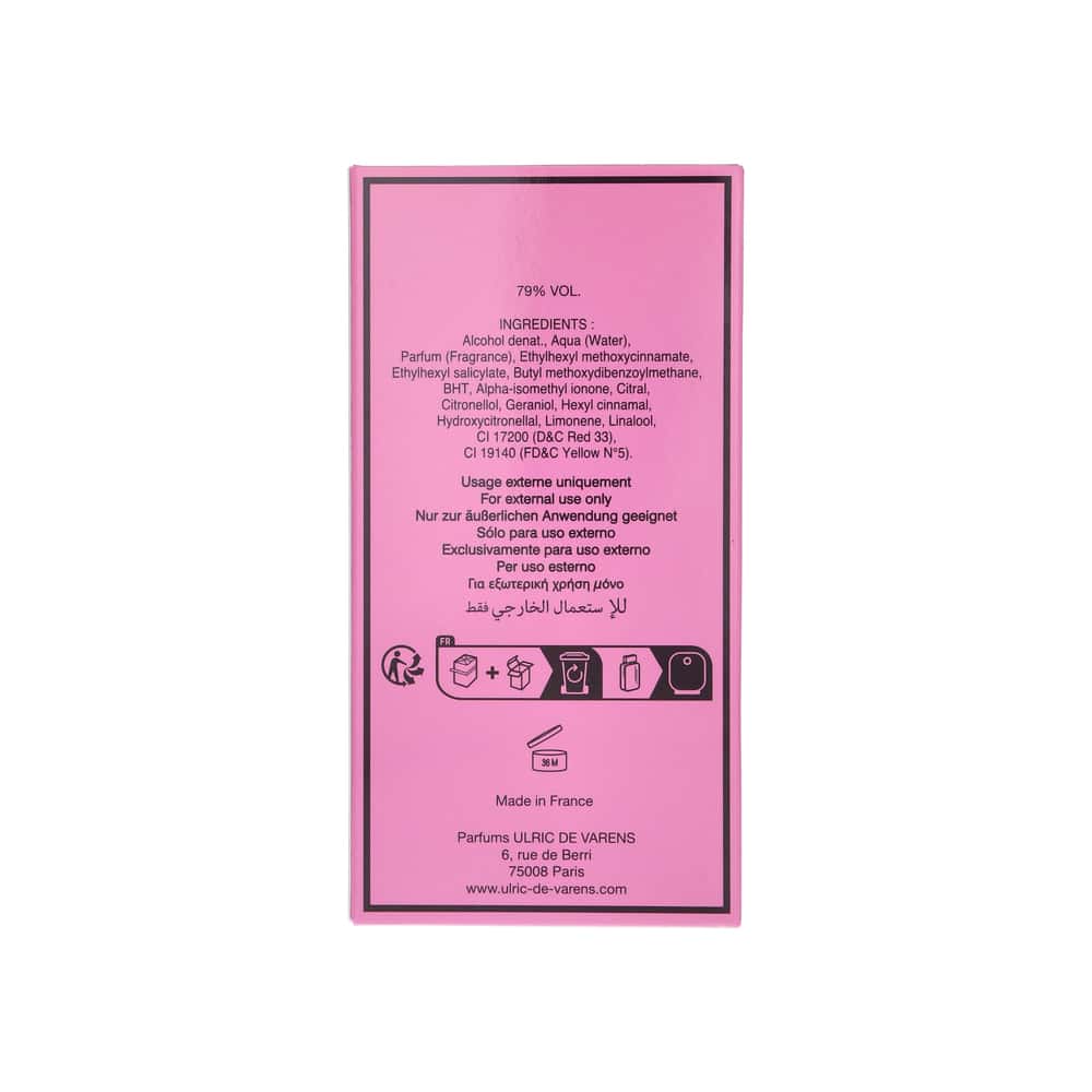 Agua de perfume para mujer Varensia Pink Ulric de Varens (50 ml / 1.7 oz) - Miniatura 3