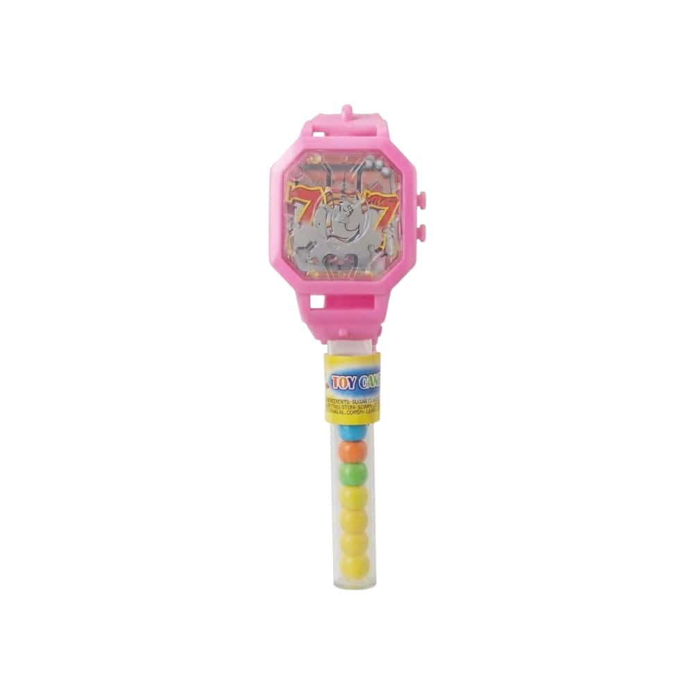 Reloj de juguete rosado con caramelos Chipirrines - Miniatura 1